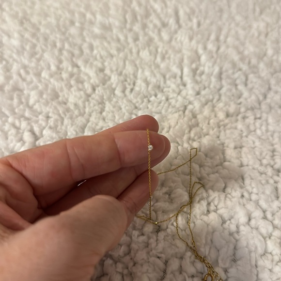 Dainty gold necklace - Picture 2 of 2